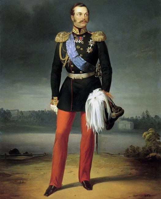 Александр II Николаевич (портрет работы Е.И. Ботмана)