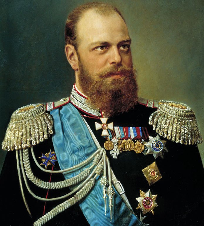Александр III Александрович (портрет работы Н.Г. Шильдера)