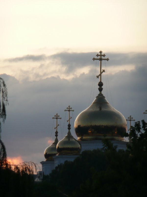 Краснодар (купола Александро-Невского собора)