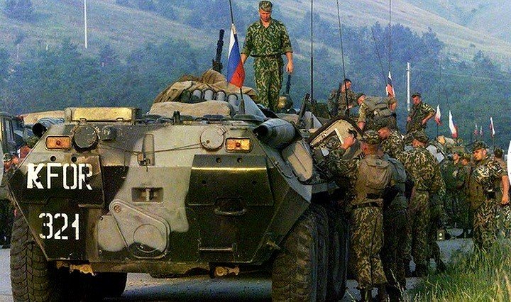 Участие российских миротворцев в операции ООН на территории бывшей Югославии в составе сил KFOR