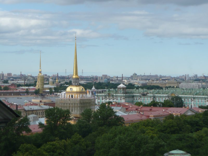 Санкт-Петербург (Адмиралтейство, Петропавловская крепость, Зимний дворец)