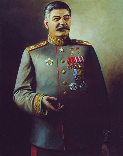 Сталин Иосиф Виссарионович (портрет работы В.Н. Яковлева)