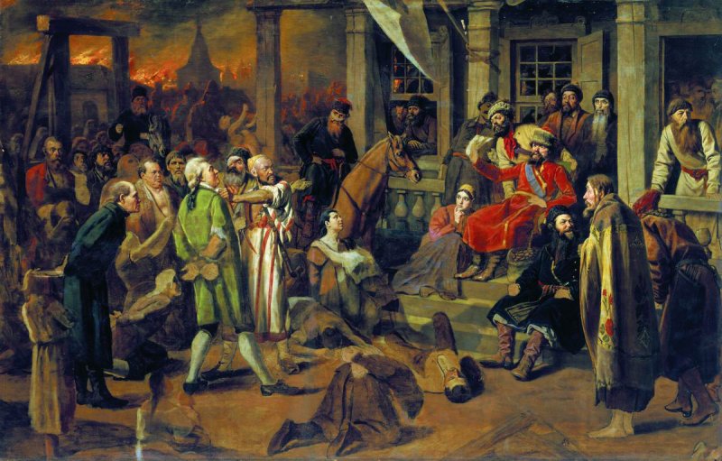 1773 - 1775 гг. — Восстание Емельяна Пугачёва