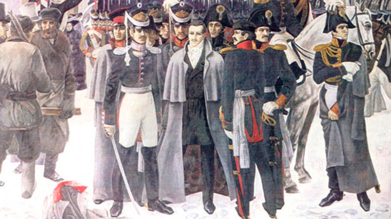 1825 г. — Восстание «декабристов» 1825 г. — Восстание «декабристов»